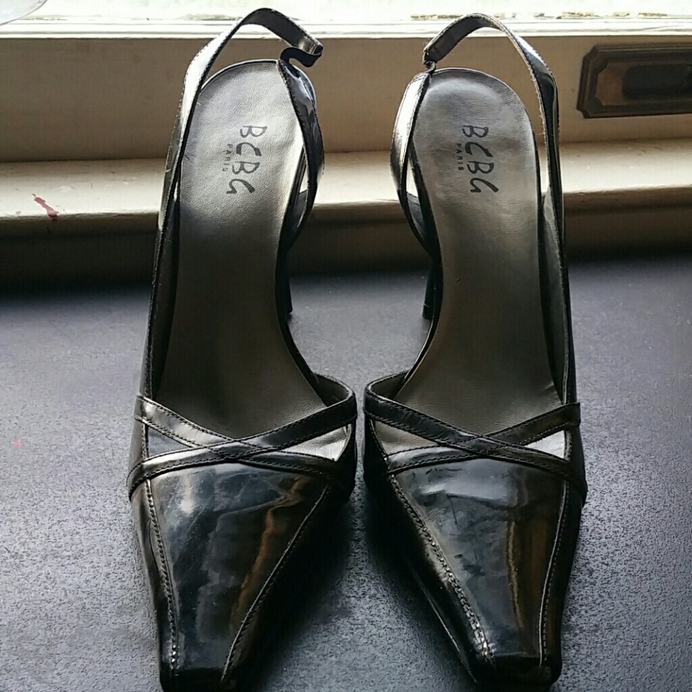 BCBG Paris Black 4.5' Heels